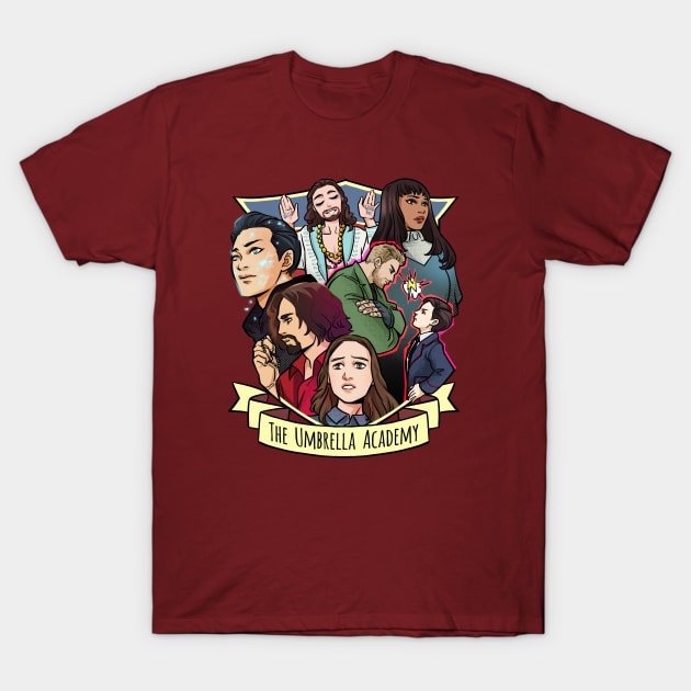 Umbrella Academy S2 T-Shirt by beanclam